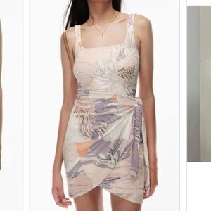 Aritzia Wilfred Saturn Mini Dress